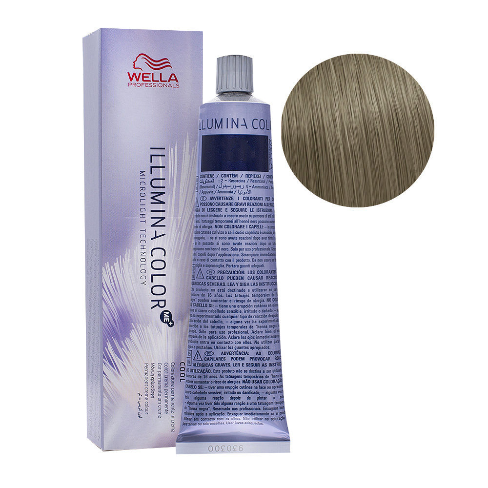 8/93 Cendre Gold Blonde Wella Illumina Color 60ml