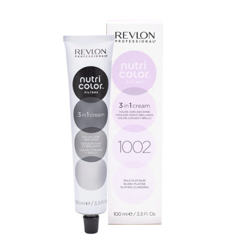 Revlon Nutri Color Creme 1002 White platinum 100ml - color mask
