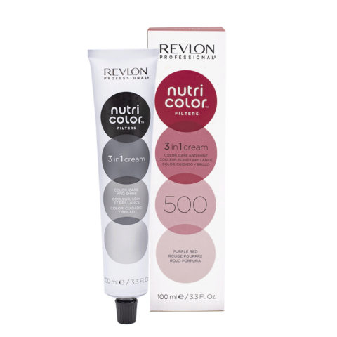 Revlon Nutri Color Creme 500 Purple red 100ml - color mask