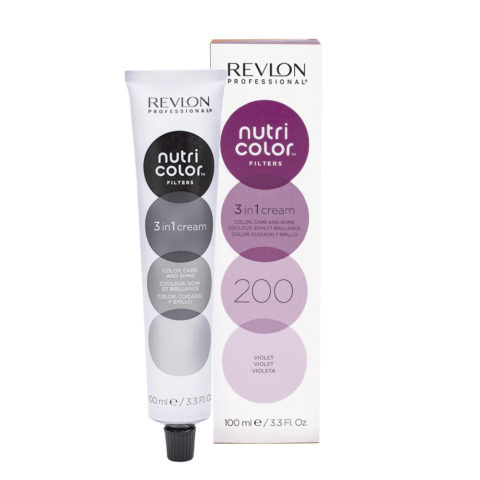 Revlon Nutri Color Creme 200 Violet 100ml - color mask