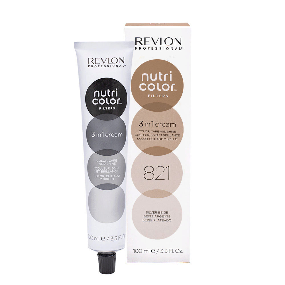 Revlon Nutri Color Creme 821 Silver Beige 100ml - color mask