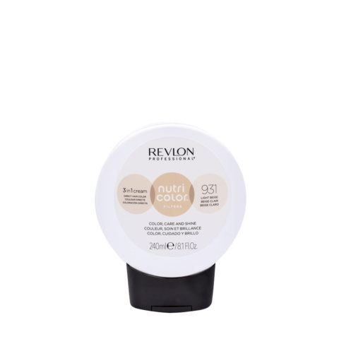 Revlon Nutri Color Creme 931 Light beige 240ml - color mask