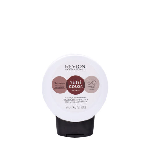 Revlon Nutri Color Creme 642 Chestnut 240ml - color mask