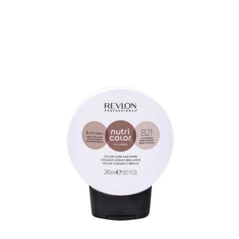 Revlon Nutri Color Creme 821 Silver Beige 240ml - color mask