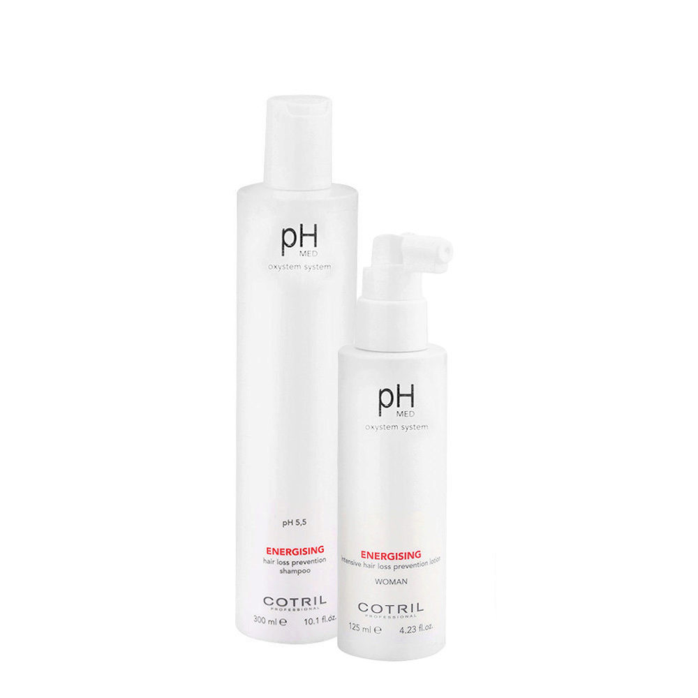 Cotril pH Med Energizing Shampoo 300ml Anti-hair loss lotion 125ml