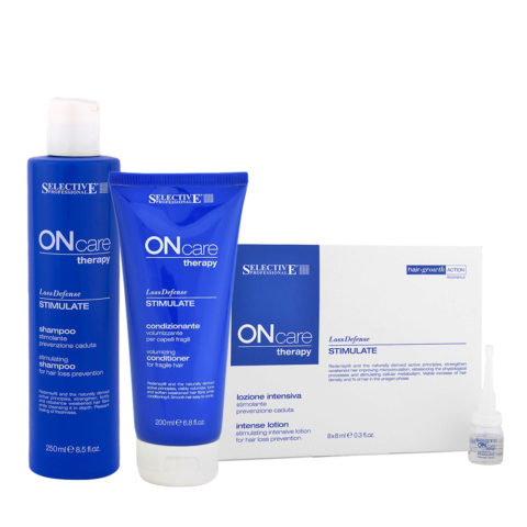 Selective Loss Defense Shampoo 250ml Conditioner 200ml Lotion 8x8ml Fall Prevention