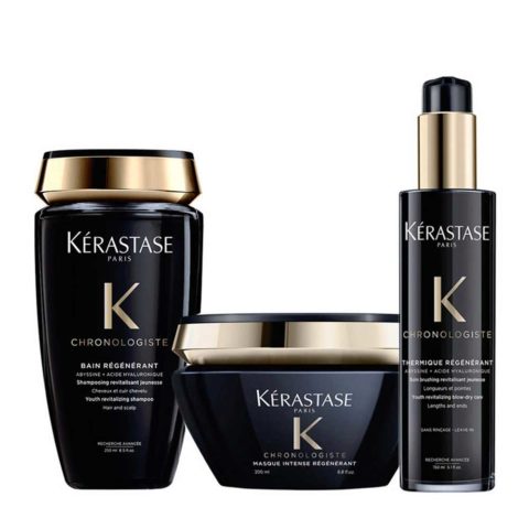 Kerastase Chronologiste Shampoo 250ml Masque 200ml Thermique 150ml