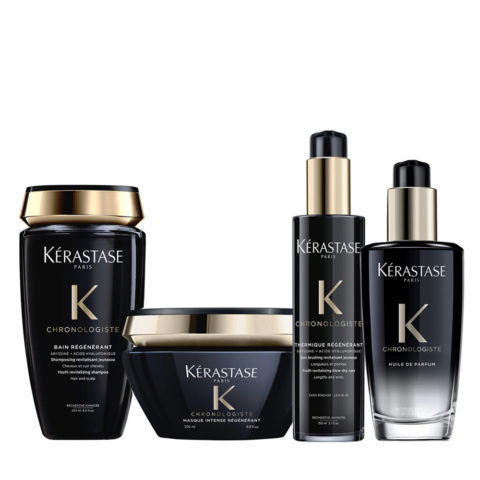 Kerastase Chronologiste Shampoo 250ml Masque 200ml Thermique 150ml Oil 100ml