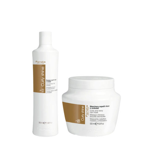 Fanola Curly Shampoo 350ml And Mask 500ml