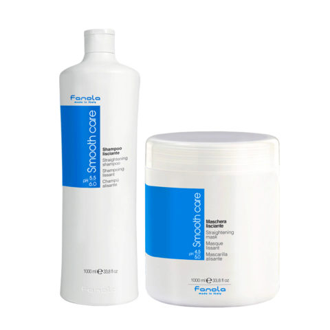 Fanola Smooth Care Shampoo 1000ml And Mask 1000ml