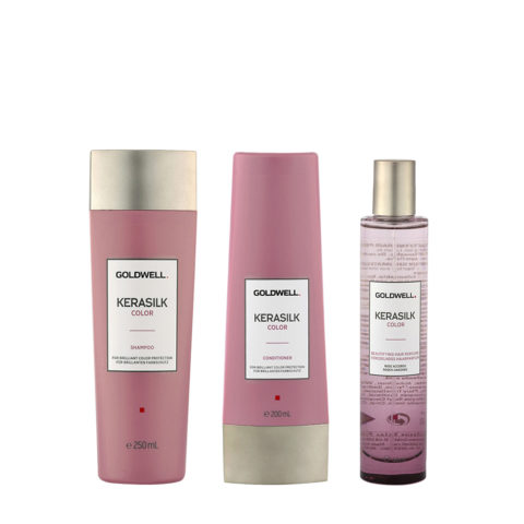 Goldwell Kerasilk Color Shampoo 250ml Conditioner 200ml Hair Perfume 50ml