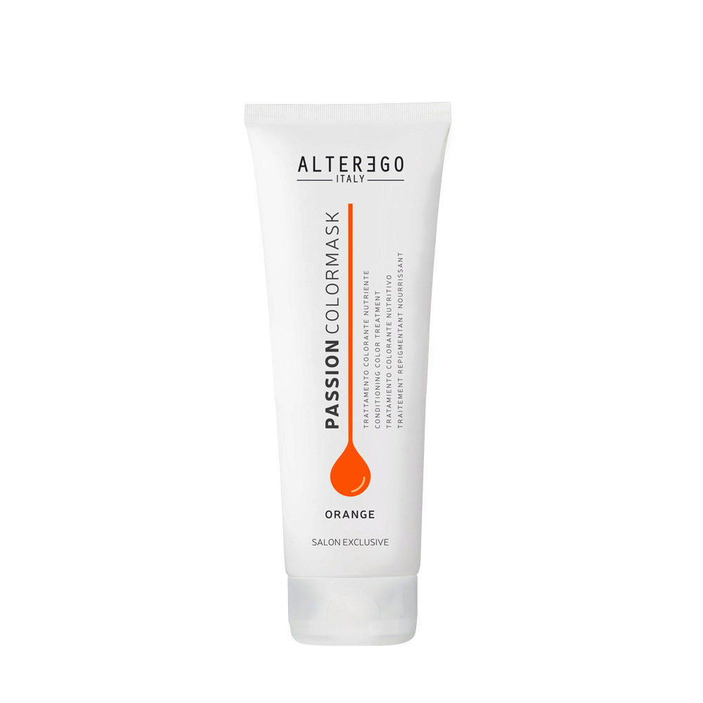 Alterego Passion Color Mask Orange 250ml - nourishing colouring treatment