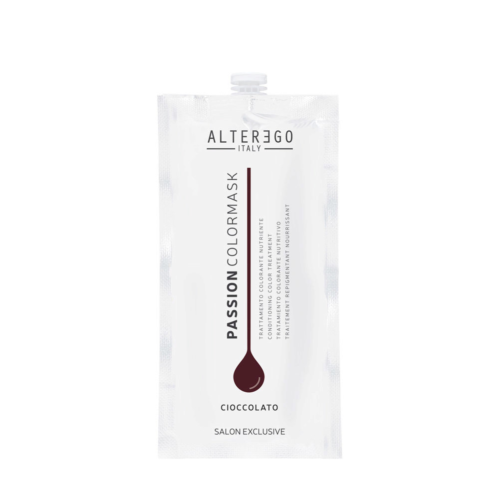 Alterego Passion Color Mask Chocolate 50ml  - nourishing colouring treatment