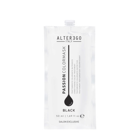 Alterego Passion Color Mask Black 50ml  - nourishing colouring treatment