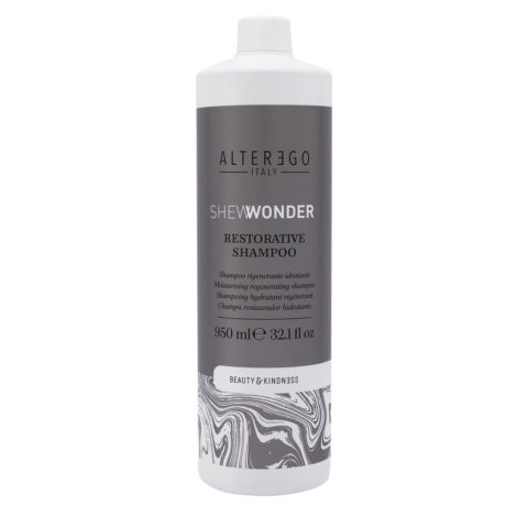 Alterego SheWonder Restorative Shampoo 950ml - hydrating regenerating shampoo