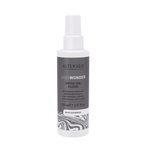 Alterego SheWonder Shine Oil Elixir 150ml - perfecting illuminating oil