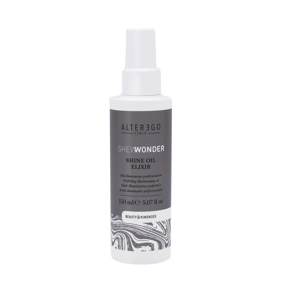 Alterego SheWonder Shine Oil Elixir 150ml - perfecting illuminating oil