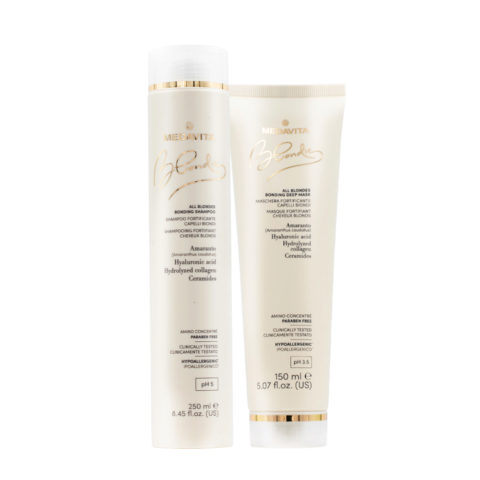 Medavita Blondie All Blondes Bonding Shampoo 250ml Deep Mask 150ml