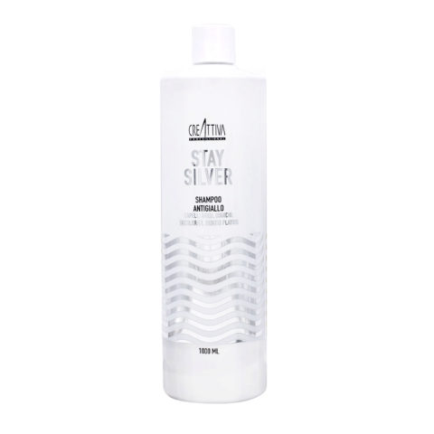 Creattiva Erilia Stay Silver Shampoo Antigiallo 1000ml - Anti - Yellow Shampoo