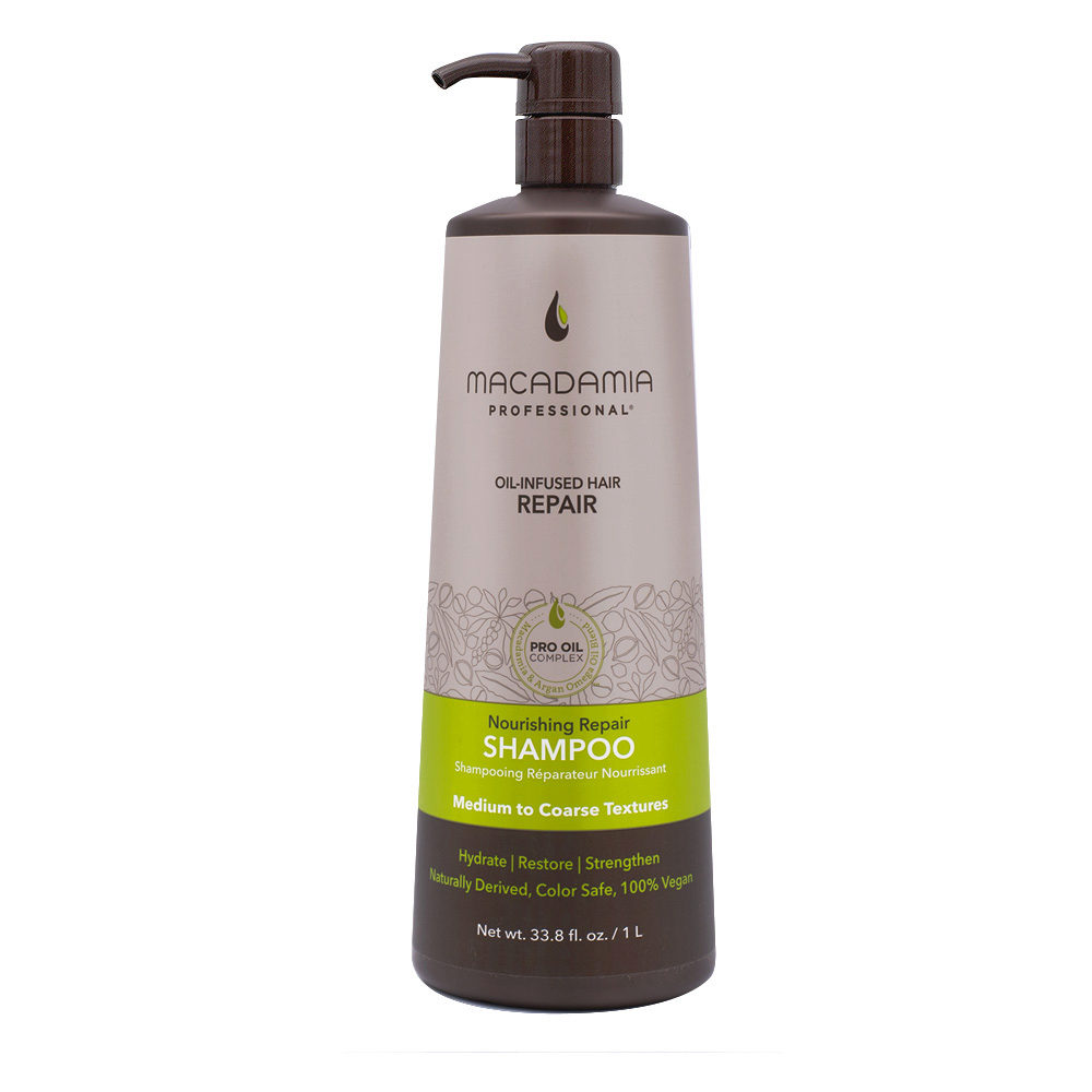 Macadamia Nourishing Repair Shampoo For Dry And Damaged Hair 1000ml