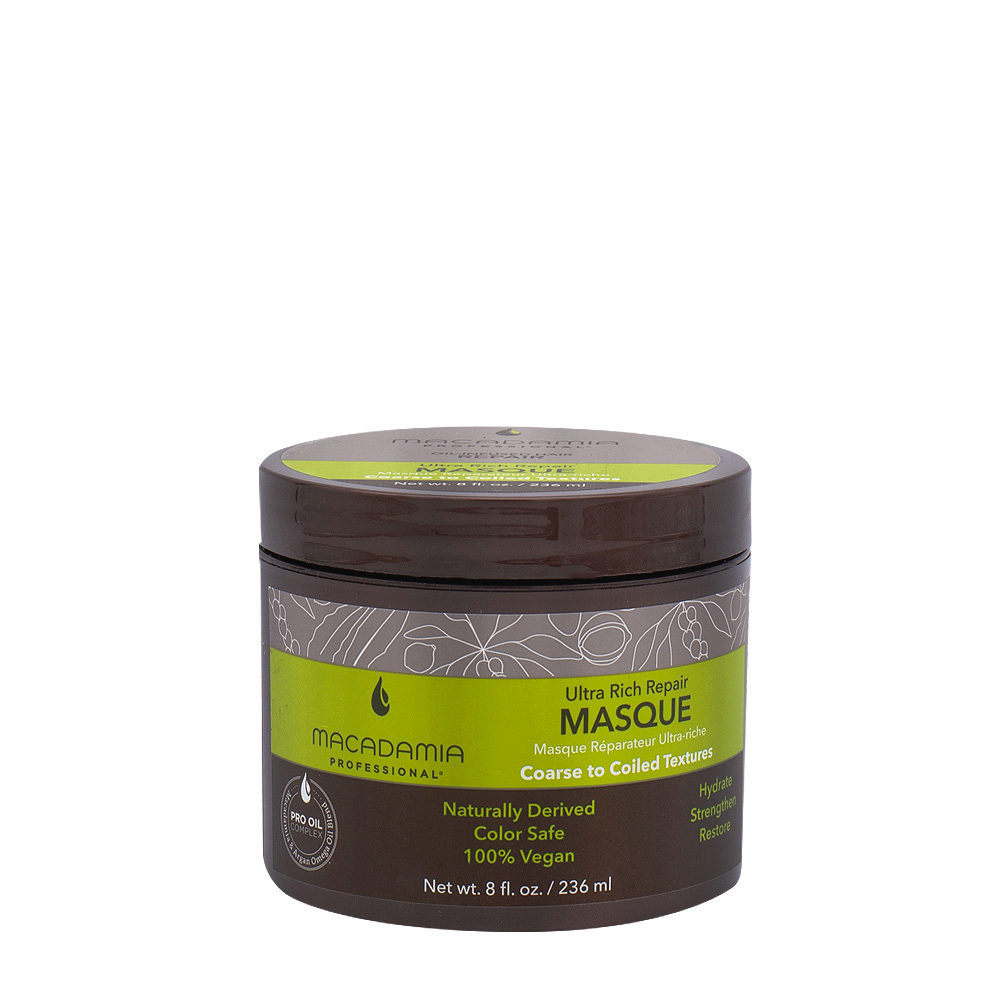 Macadamia Ultra Rich Moisturizing Mask For Damaged And Thick Hair 236ml
