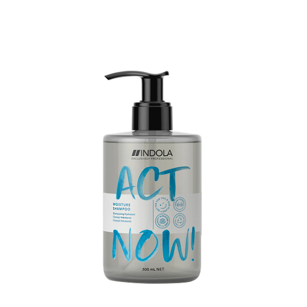Indola Act Now! Moisture Shampoo For Dry Hair 300ml