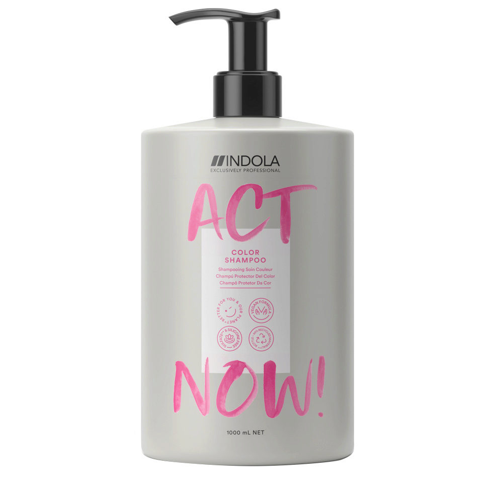 Indola Act Now! Color Shampoo for Colored Hair 1000ml
