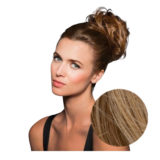 Hairdo Fancy Do Hair Elastic Light Golden Blonde Hair with streaks