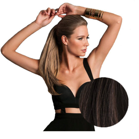 Hairdo R4 Dark Brown Smooth Ponytail 46cm