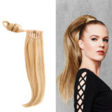 Smooth Light Brown Hazelnut Ponytail 64cm