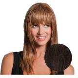 Hairdo Fake Bangs Medium Brown Auburn Chocolate