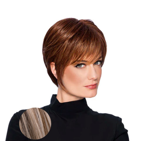 Hairdo Wispy Cut Light Ash Blonde Short Cut Wig With Brown Root