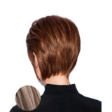 Hairdo Wispy Cut Light Ash Blonde Short Cut Wig With Brown Root