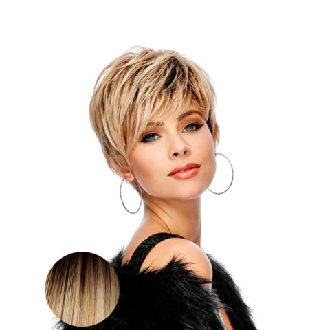 Hairdo Sweet Pixie Light Blonde Wig With Brown Root