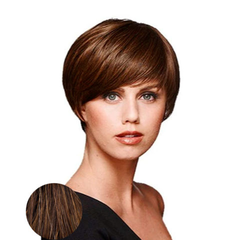 Hairdo Short & Sleek RL8/29SS Medium Hazel Brown Wig