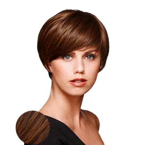 Hairdo Short & Sleek Medium Ruby Brown Wig