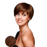 Hairdo Short & Sleek Medium Ruby Brown Wig