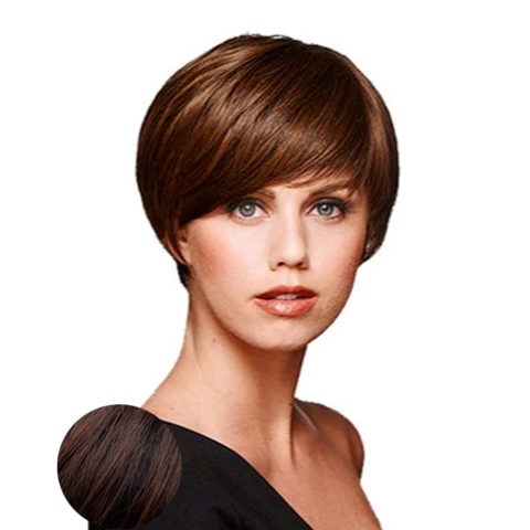 Hairdo Short & Sleek Cherry Brown Wig