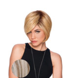 Hairdo Bob Layered Light Ash Blonde Wig With Brown Root