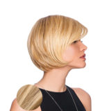 Hairdo Bob Layered Light Blonde Wig With Brown Root