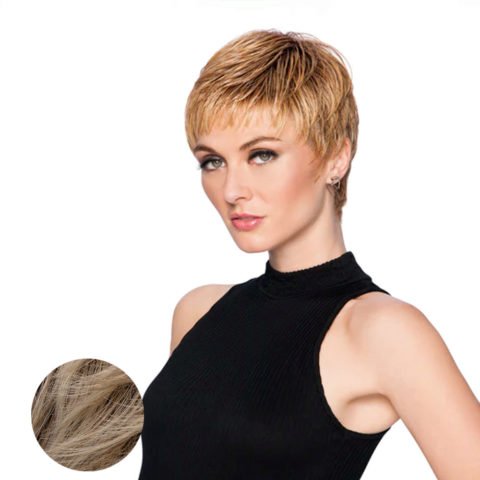 Hairdo Textured Cut Light Blonde Wig With Brown Root