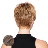 Hairdo Textured Cut Light Ash Blonde Wig With Brown Root