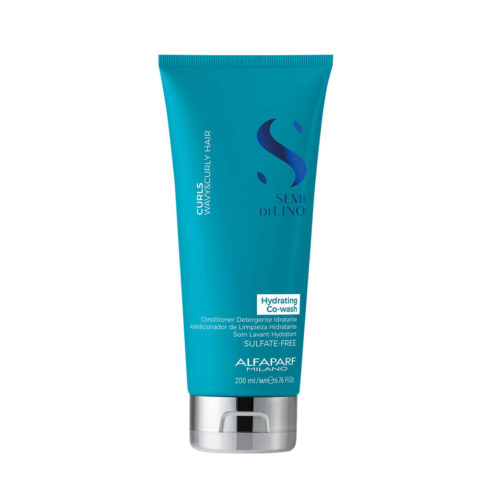 Alfaparf Milano Semi di Lino Curls Hydrating Co-Wash 200ml - moisturizing cleansing conditioner