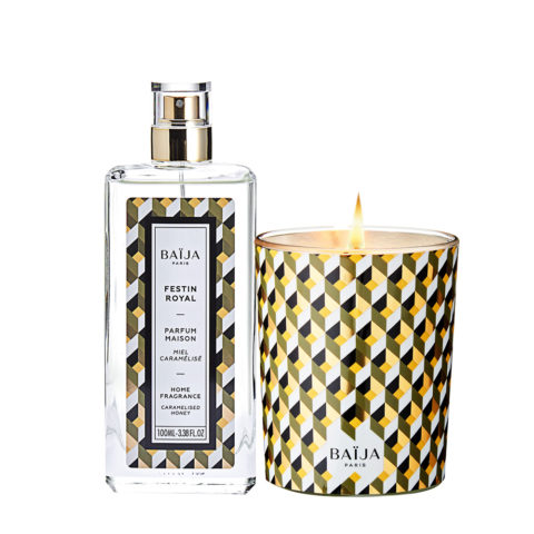 Baija Paris Kit Room Fragrance Spray 100ml Candle Scented 180gr