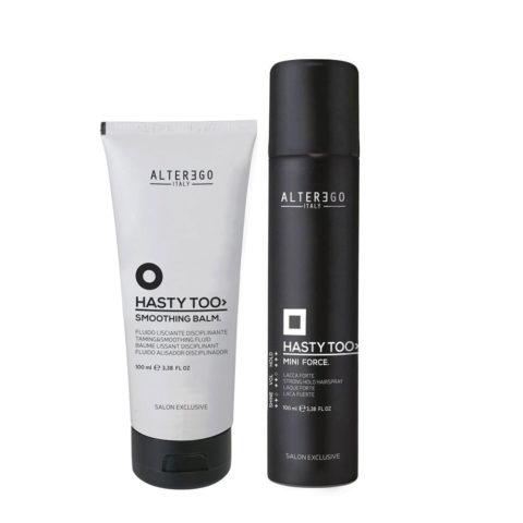 Alterego Styling Smoothing Serum 100ml and Strong Spray 100ml