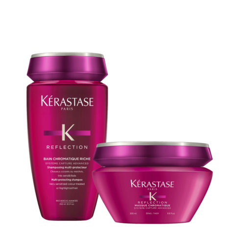 Kerastase Reflection Shampoo 250ml and Mask for Colored and Thick Hair 200ml