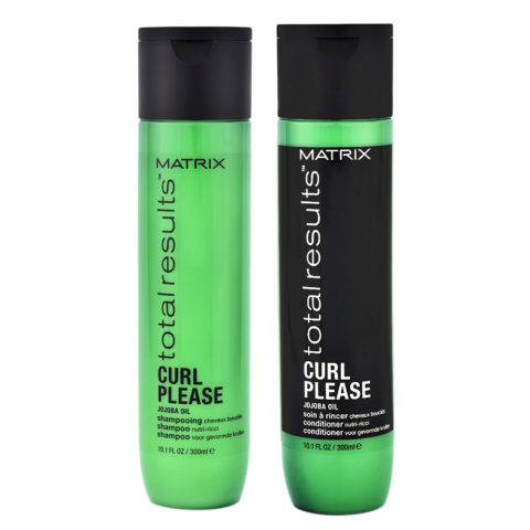 Matrix Curl Please Shampoo 300ml and Conditioner 300ml for Curly Hair