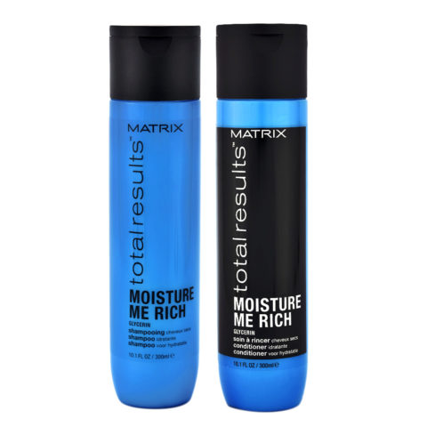 Matrix Total Results Moisture Me Rich Shampoo 300ml Conditioner 300ml