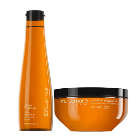 Shu Uemura Kit Hydration Dry Hair Shampoo 300ml and Mask 200ml