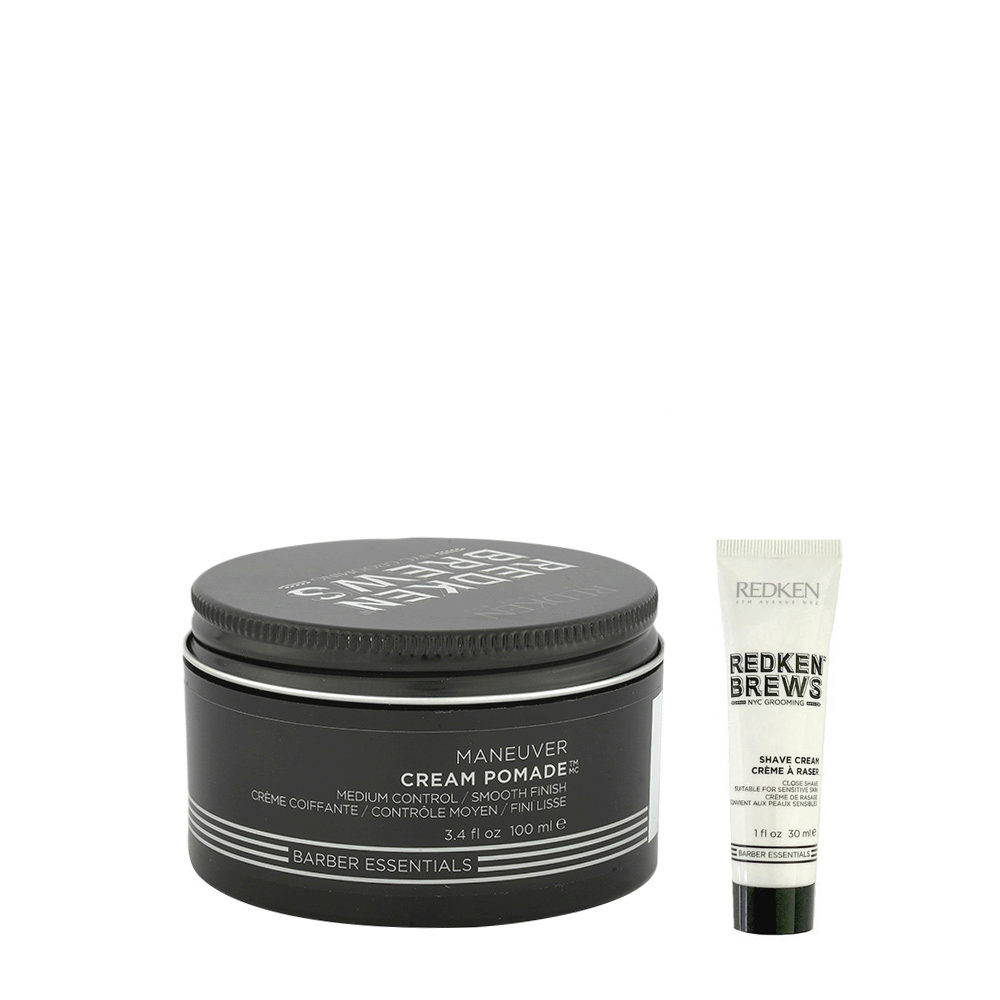 Redken Man Kit Medium Hold Hair Wax 100ml and Shaving Cream 30ml | Hair Gallery Redken Man Kit Medium Hold Hair Wax 100ml and Shaving Cream 30ml | Hair Gallery